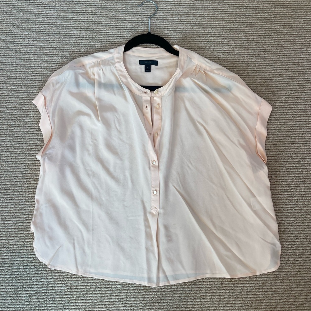 J. Crew Light Pink Button Down Shirt